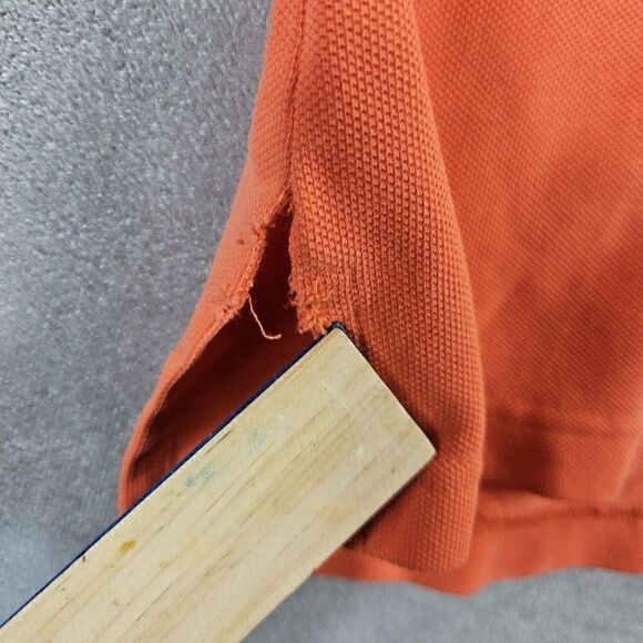 Budweiser Shirt Mens XL Orange Tommy Hilfiger Golf Embroidered Short Sleeve Polo - Picture 3 of 11